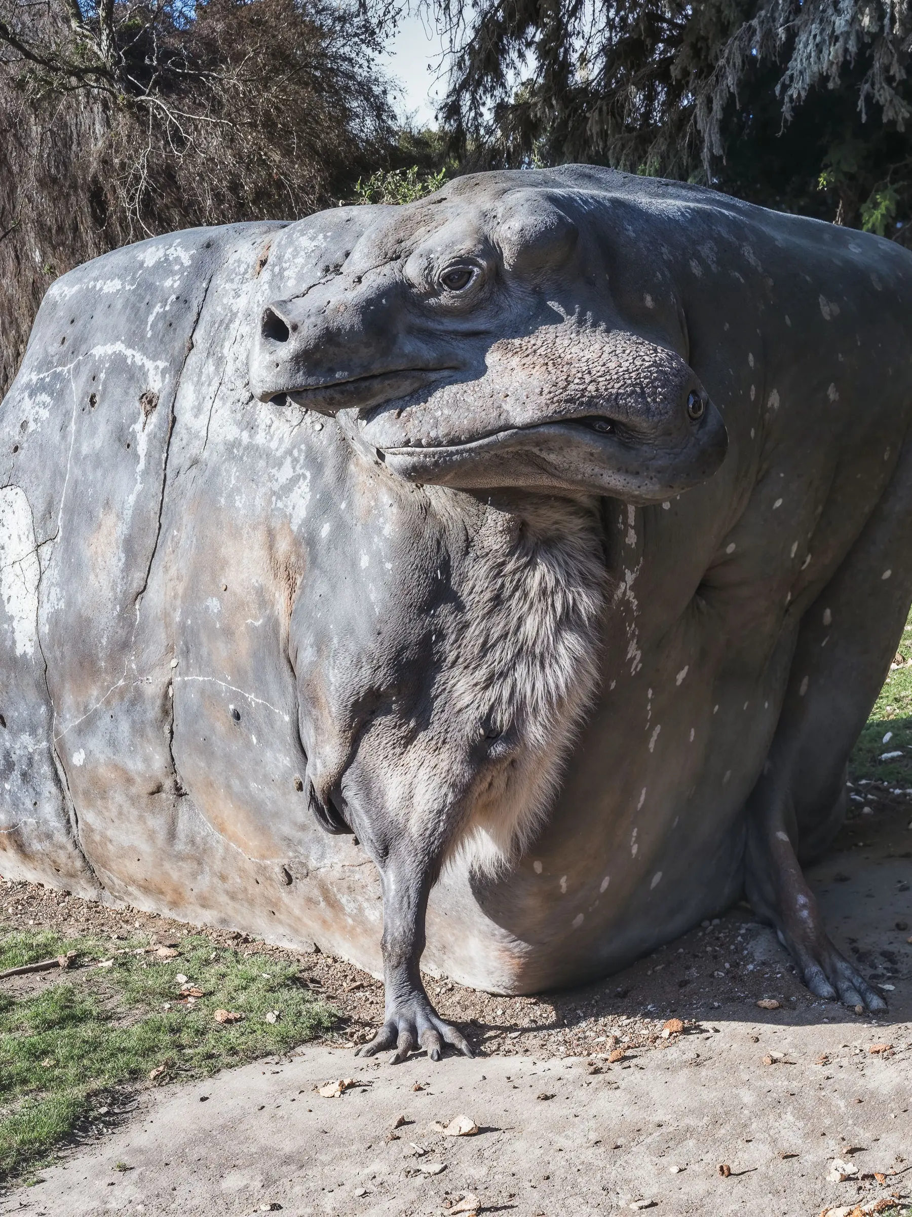 a strange creature, AI output