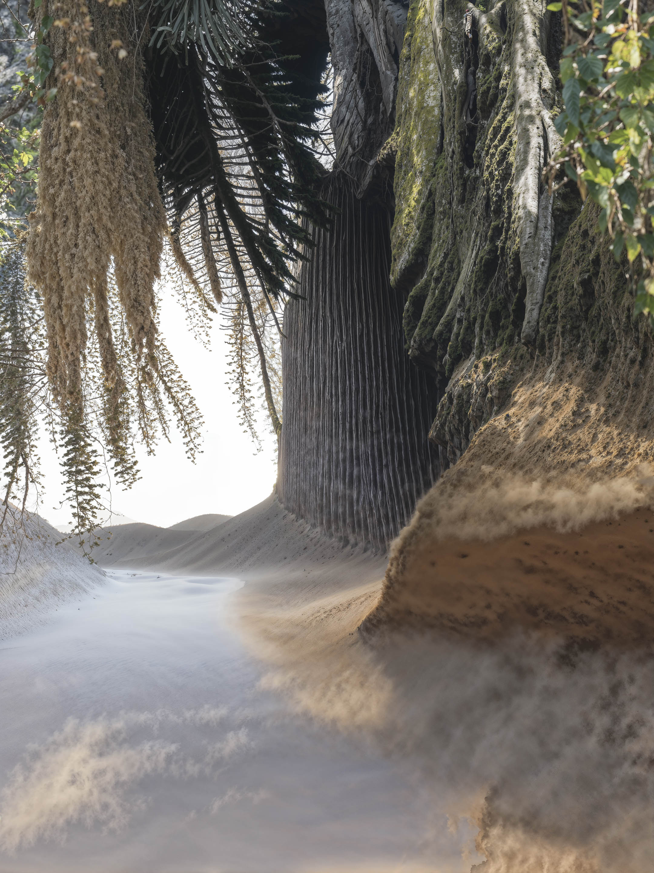 images falling apart like sand castles